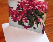 Fine Art Blank Note Card - Blooming