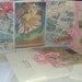 5 Paris Style All Occasion Handmade and Inked OOAK French Collage Cards....LeFrenchChateau