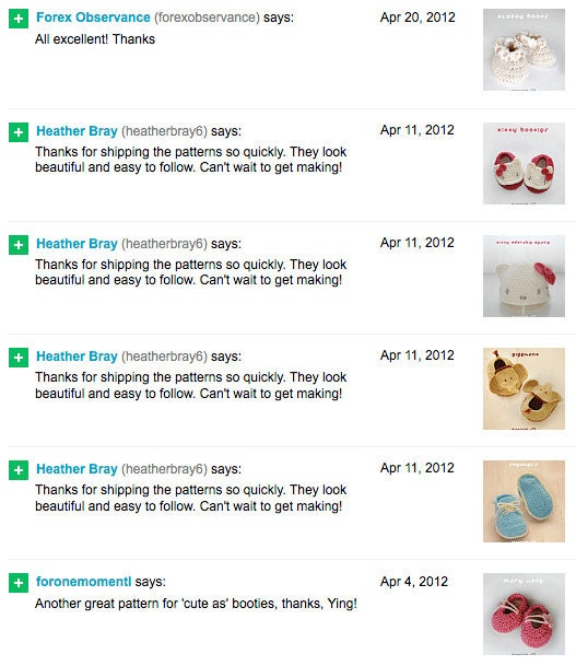 Elephant Baby Booties Crochet PATTERN, SYMBOL DIAGRAM (pdf)
