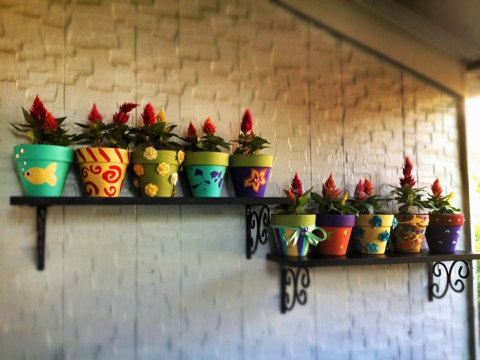 Flower Pots Paintings