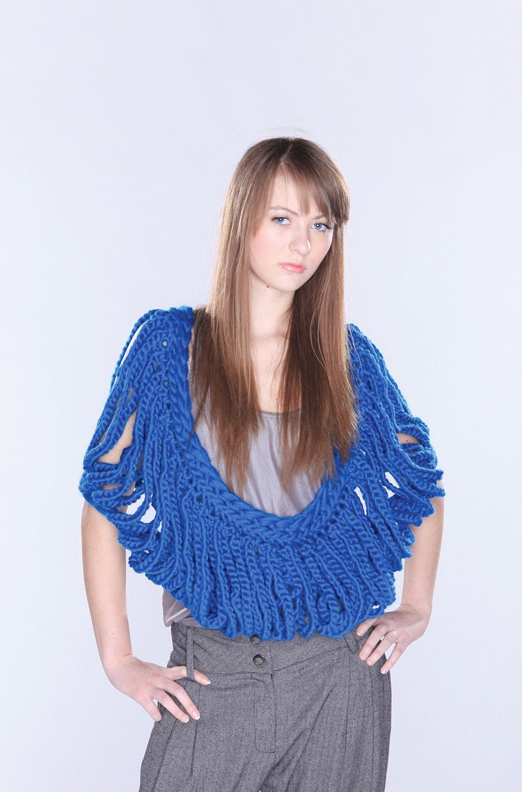 SALE - Spratters & Jayne Aurora Infinity Cowl Scarf, circle scarf, crochet, heavy knit- Ready to Ship