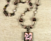 Pink Sparrow as seen in Jewelry Affaire Winter 2013, Artisan Necklace