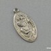 Catholic Pendant Medal Sterling Silver St Christopher Raphael