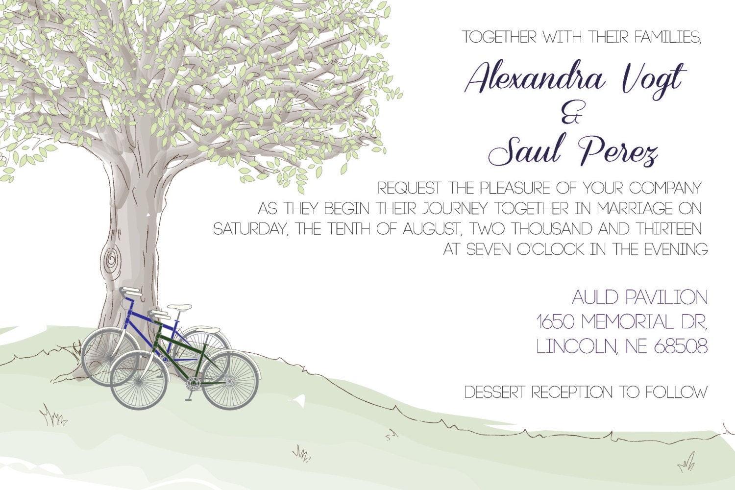 Bikes Under a Tree Invite-- PDF