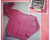 Vintage 1970s Bubblegum Pink Lightweight Sweater Mint Condition Size Petite Medium