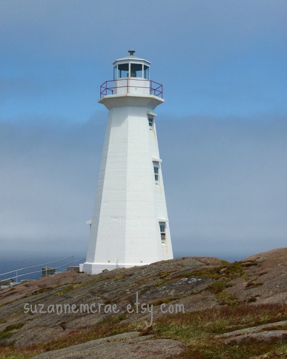 8x10 print - Cape Spear Lighthouse St. Johns Newfoundland Canada
