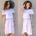 Lovely light purple classic dress