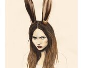 Hare - LIMITED EDITION PRINT - Giclee Print A4