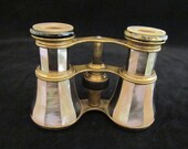 Antique Opera Glasses Vintage Binoculars 1800s Geivroz Colmont Paris Opera Glasses Mother Of Pearl And Abalone Shell Vintage Glasses
