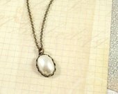 Vintage Pearl Necklace : Choose Your Color