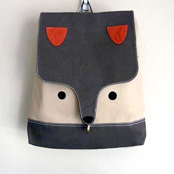 Backpack - The Fantastic Fox UNISEX BackPack (Olive Fawn)