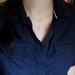 Anchor necklace -  sailor, nautical, Navy, silver charm necklace, unisex necklace