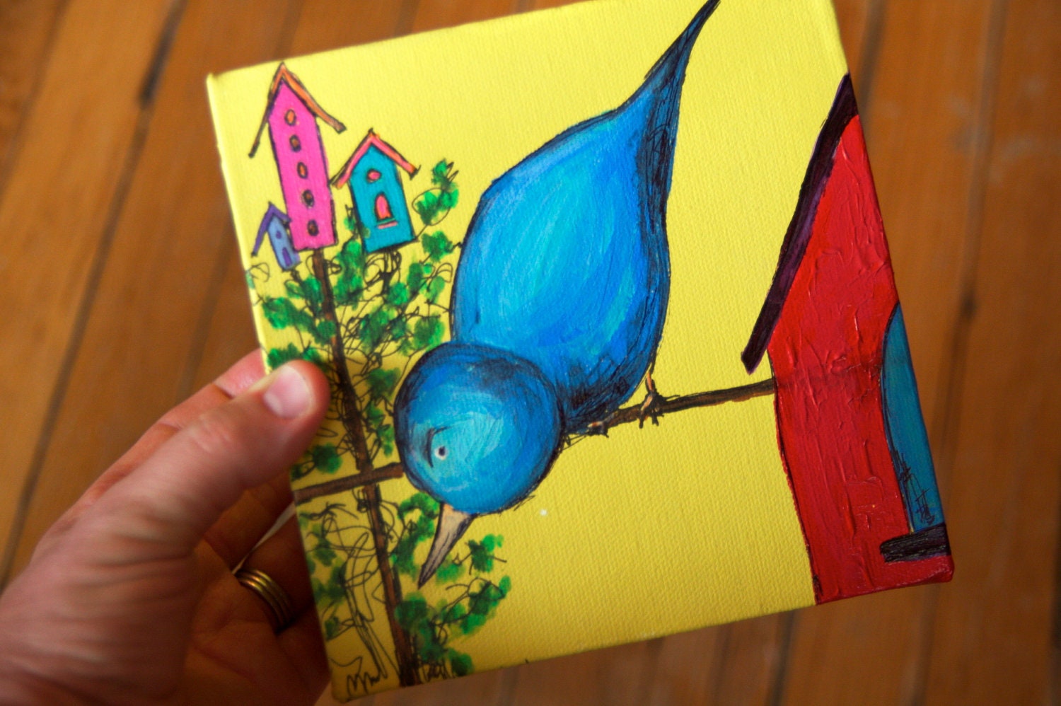 Original Painting - "Nesting"
