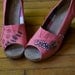 Limited Edition Custom TOMS Shoes - Dream Catcher and Feather on Natural
