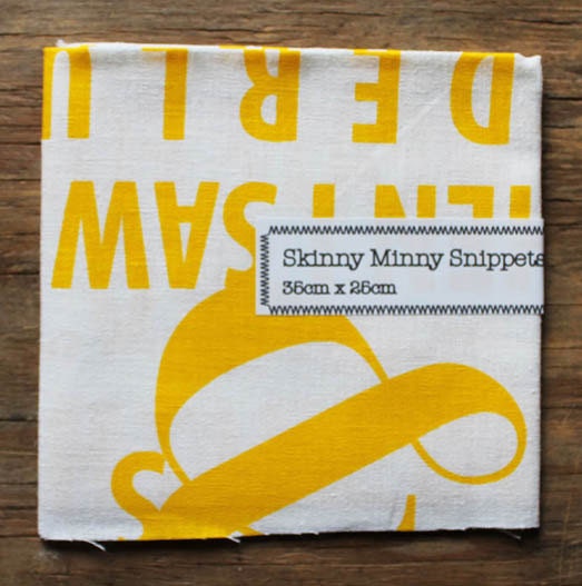 Skinny Mini Cut - Letterhead yellow
