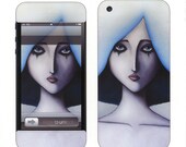 iPhone Art Skin - Revisited Snow Flower