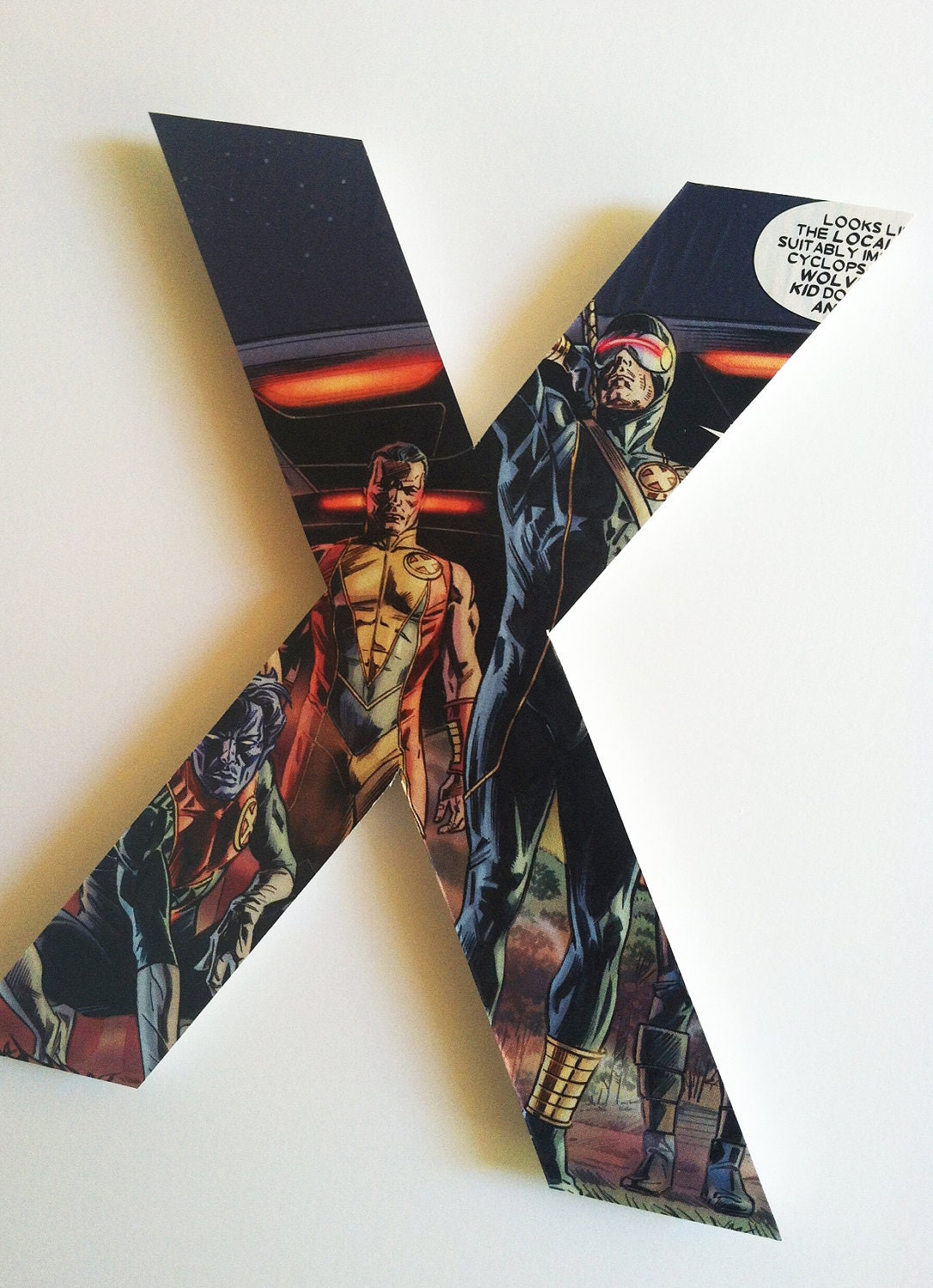 X is for X-MEN superhero alphabet letter
