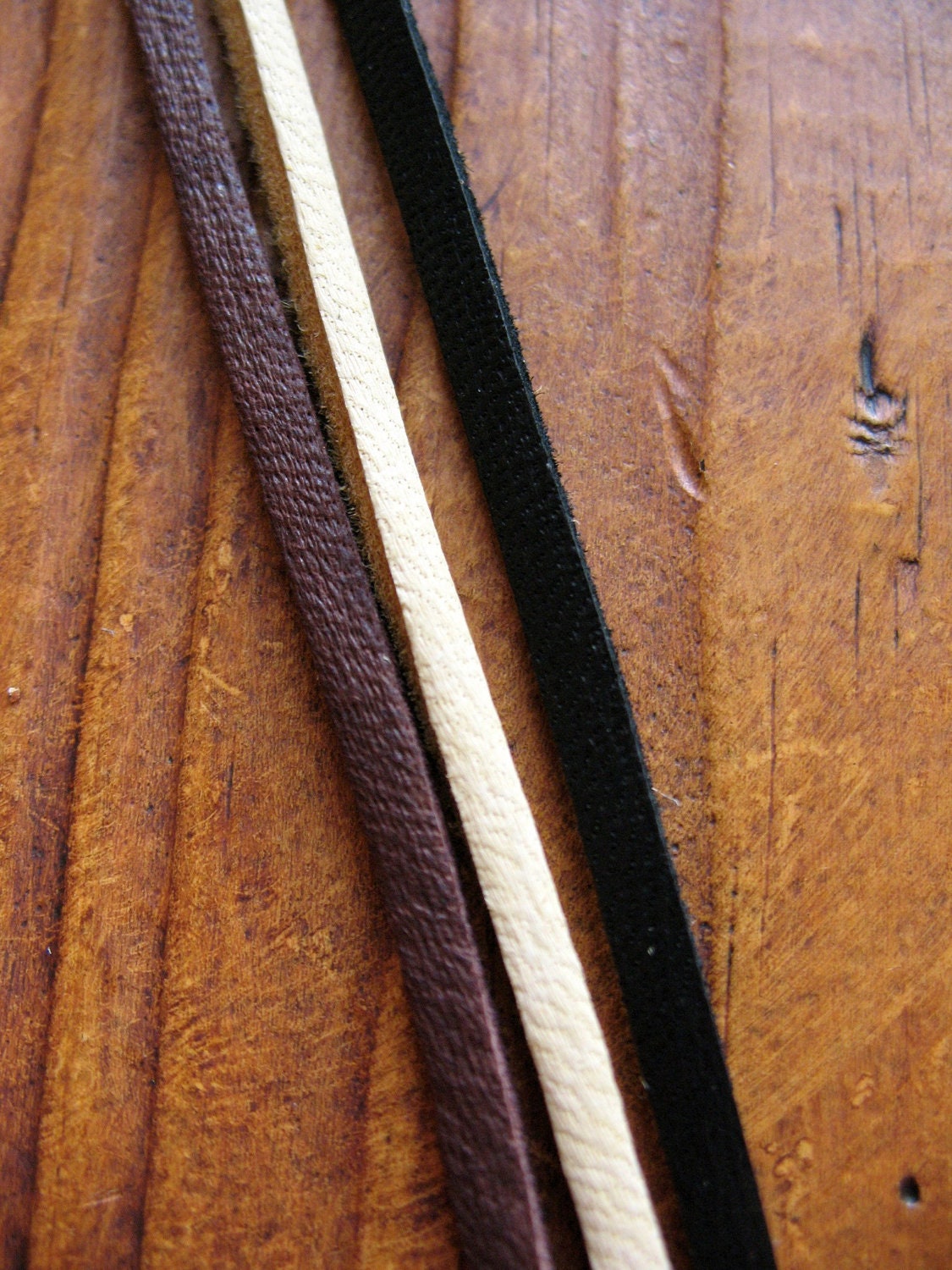 Buck Skin Strap Necklace - Your Choice of 3 Colors