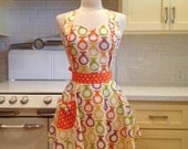 Sweetheart Apron Retro Pears MAGGIE