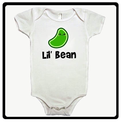 Lil' Bean - Baby Onesie or Toddler Tee - Available in newborn up to 6T