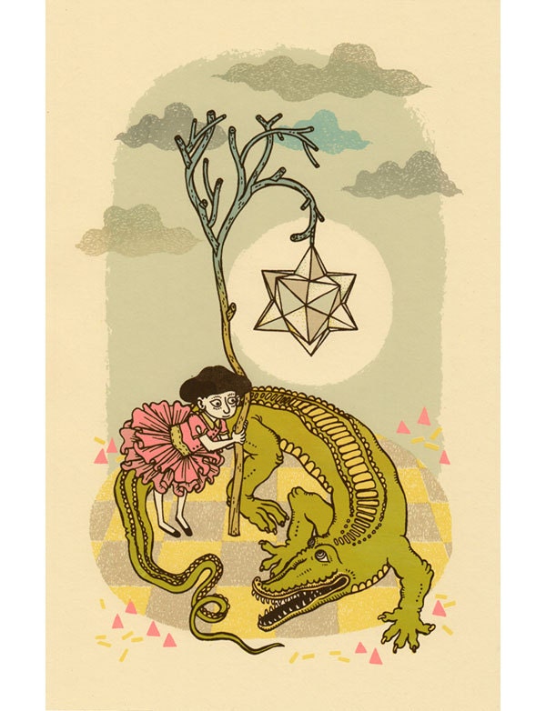 alligator magic silkscreen