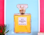CHANEL No 5 AQUA Framed 16x20  Print