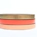 Set of Skinny Bangles- Florence- XS-XL