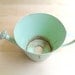 Vintage Green Watering Can Pendant Light Fixture