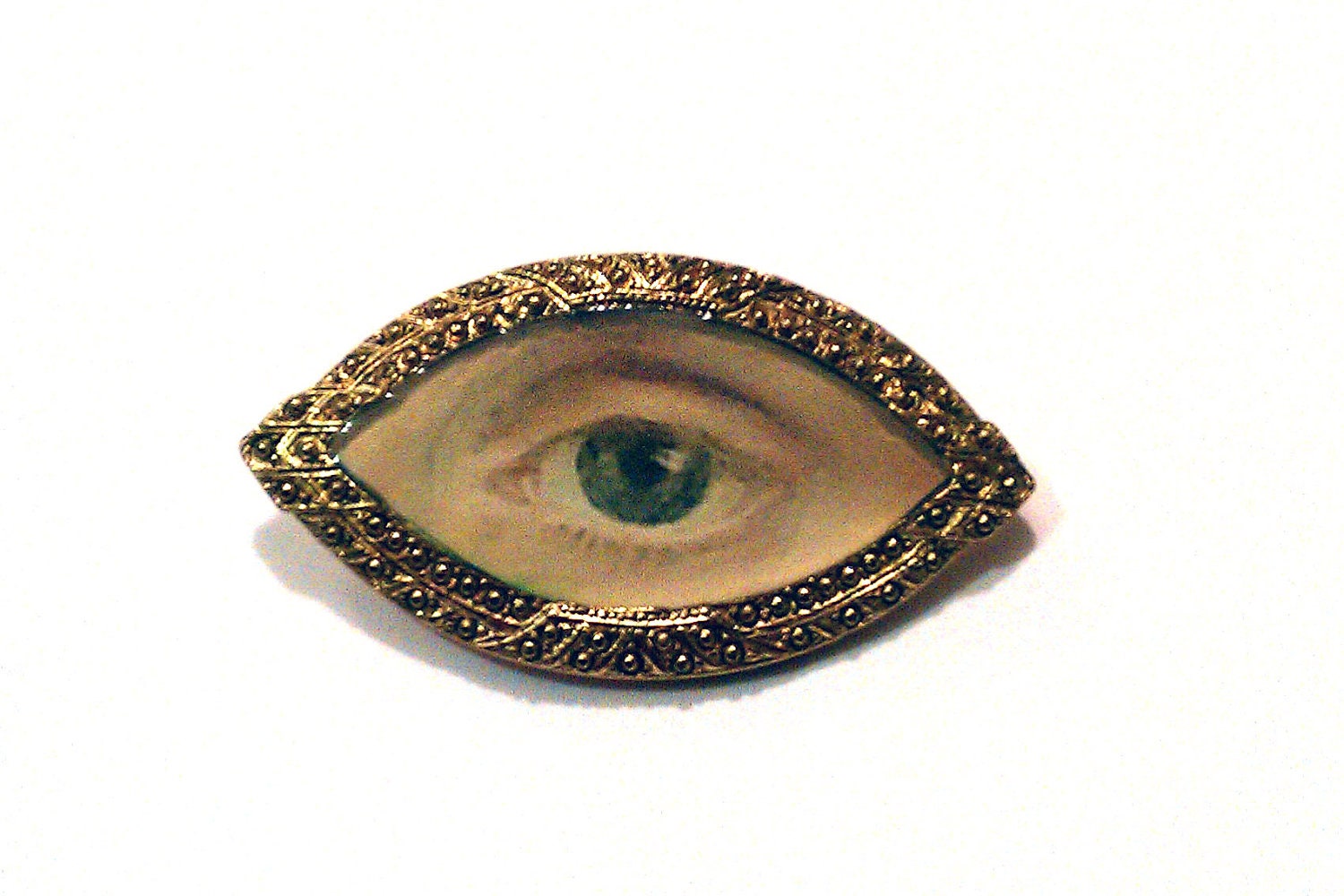 Gold Brooch - The Apple