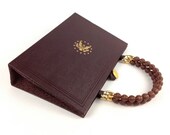 The Encyclopedia Americana Book Purse made from recycled vintage book by Rebound Designs