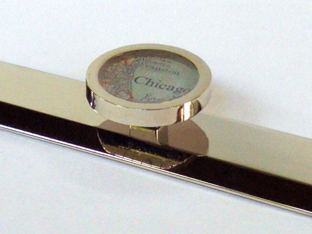 Map Ruler You Choose the City Vintage Atlas Stainless Steel Gift for the Teacher