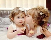 Flower Girl Dress Wide Sash 6 6x 7 8