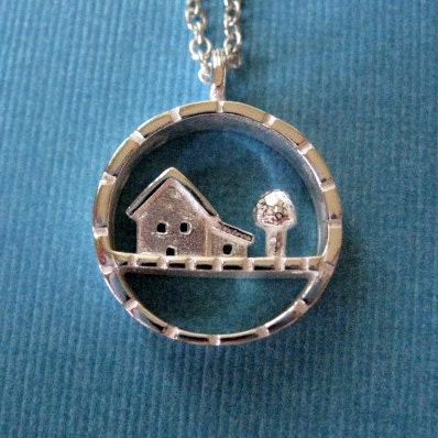 Sterling Silver Little Yard Necklace Short