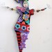 SALE   Peace In My Garden  WALL DANCERS Are Back Feel Good Art Doll