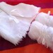 Baby Photo Prop - Snow White Fur Baby Set Vest Fur Waistcoat and Fur Baby Boots Winter Mukluks Baby Clothes Winter Wedding Christening