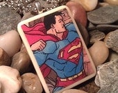 Superman Comic Pendant