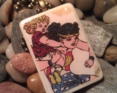 Vintage Wonder Woman Pendant