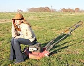 Felt Floppy Bohemian Hat with 3" brim - Tan
