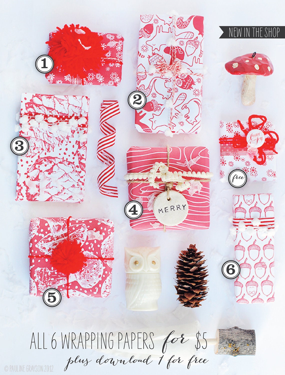 Original Wrapping Paper, Christmas or Any Occasion