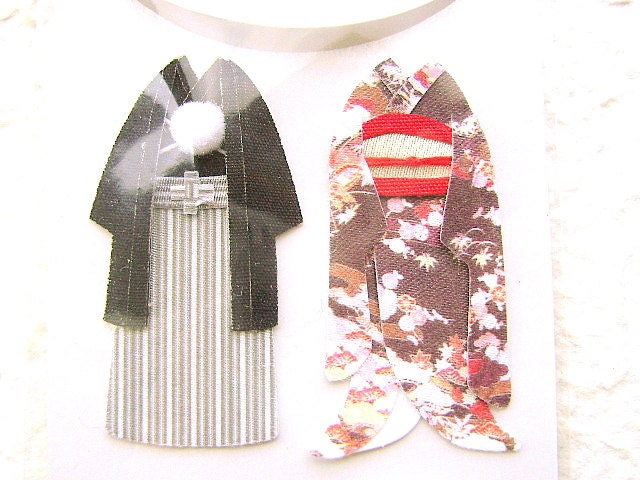 Traditional Japanese Wedding Stickers (S101)
