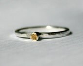 Yellow Star - Ring - Bright Size 7.25 READY TO SHIP