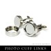 DIY Photo CUFF LINKS. What to Give your Guy. Create Your Own custom Cuff Links. Great for the wedding party.