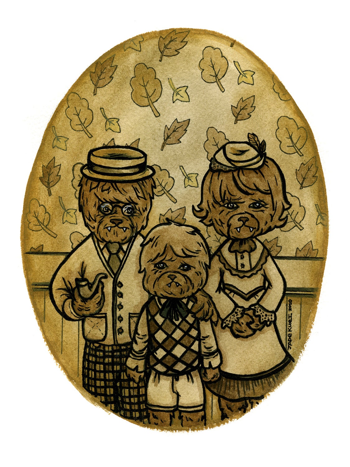 Von Wolfhausen Family Portrait