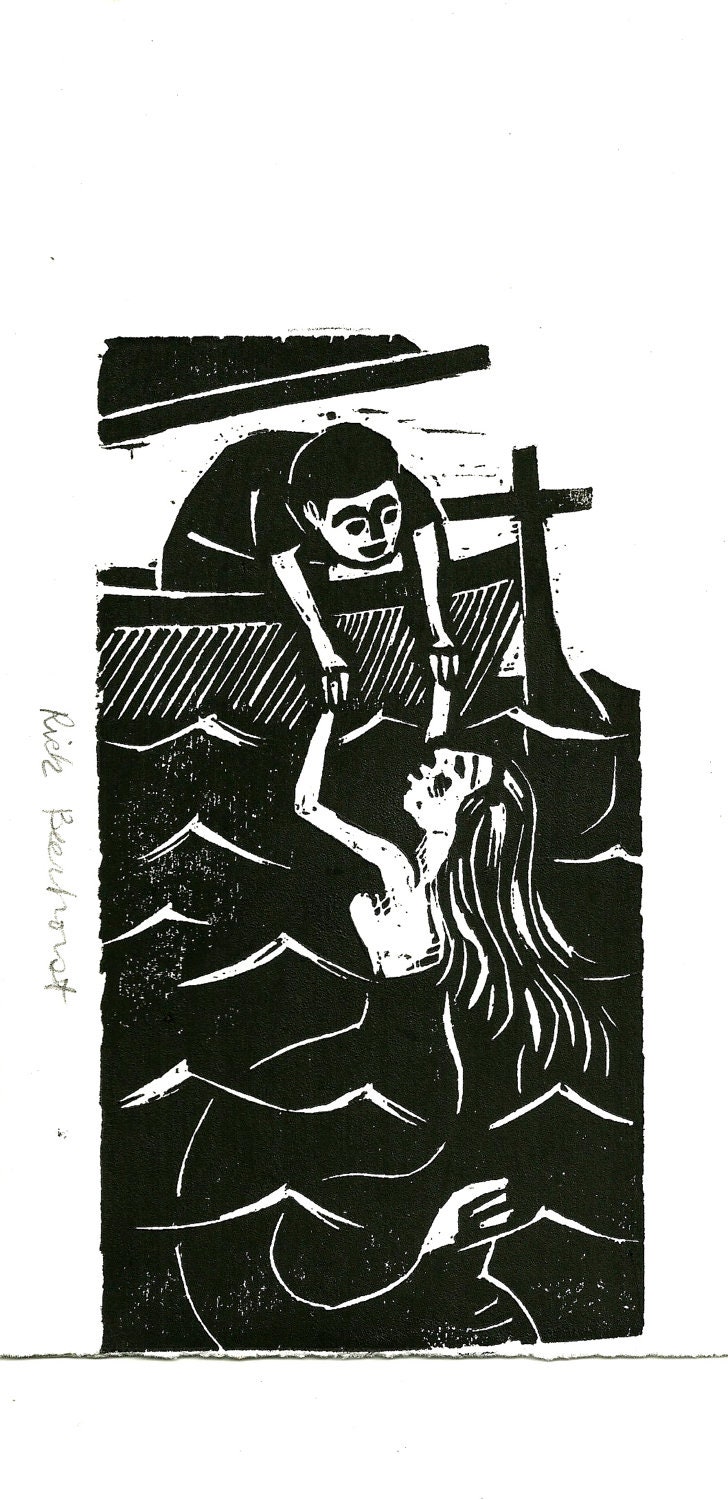 The Mermaid and the Sailor  - Set of 3 Cards