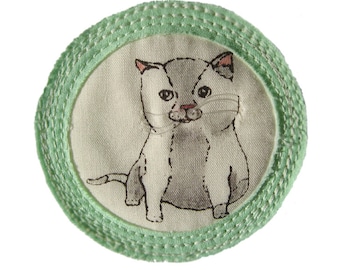 Merit Badge for 'being a smitten kitten'