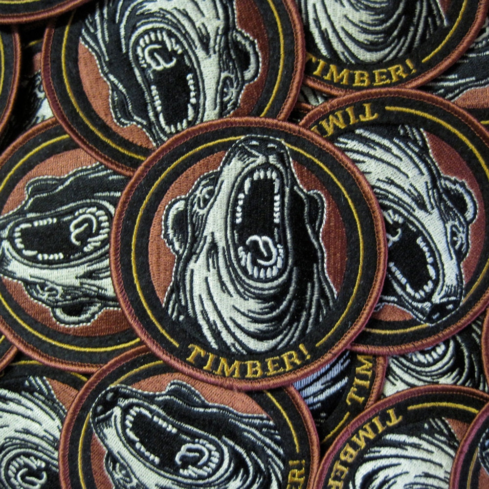 BEAR sew-on PATCH