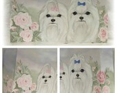 Wrapped Canvas 8 x 12 Hand Painted Custom Art