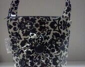 Vinyl Covered Insulated Lunch Bag