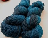 PACIFICA Blue Sparkle Sock Yarn