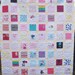 RESERVED for Leslie BABY CLOTHES Quilt Twin Size Bed Heirloom Memory Quilt Custom Order - Using Your Baby Clothes